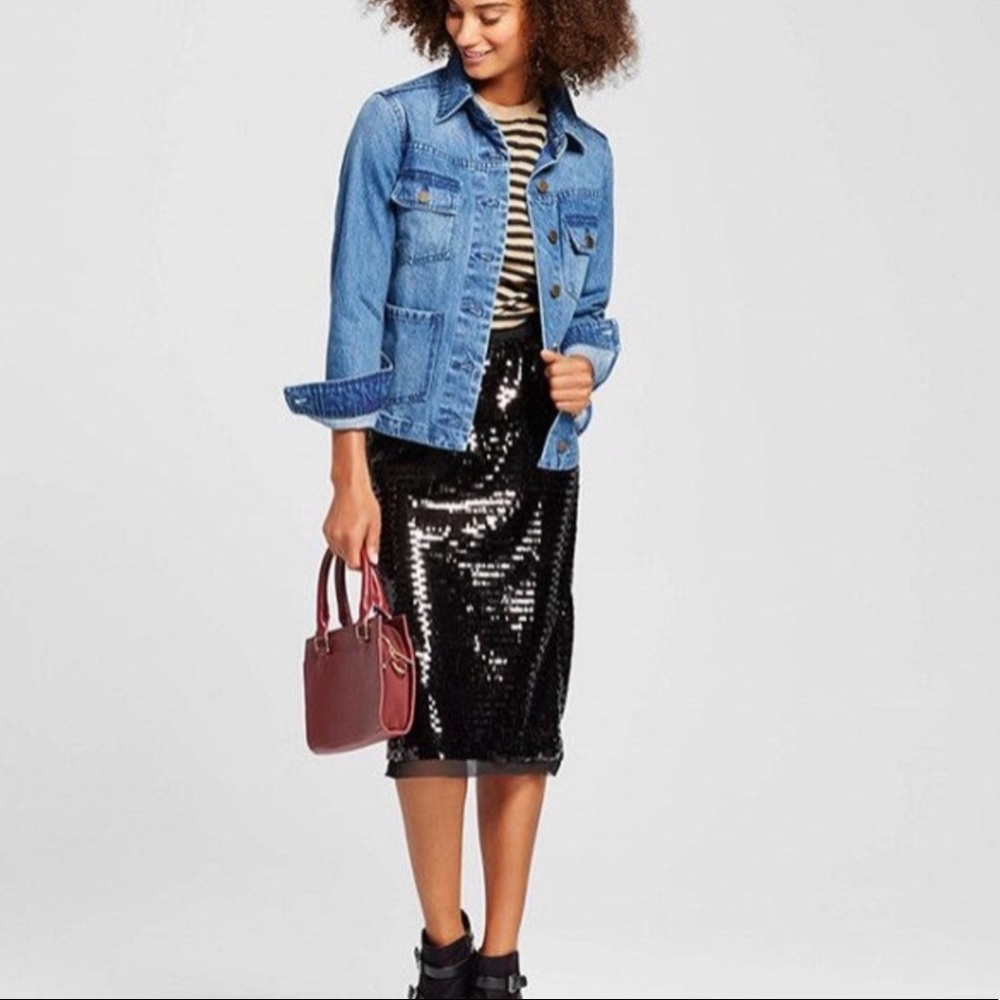 Who What Wear Sequin Skirt - LAST CHANCE!